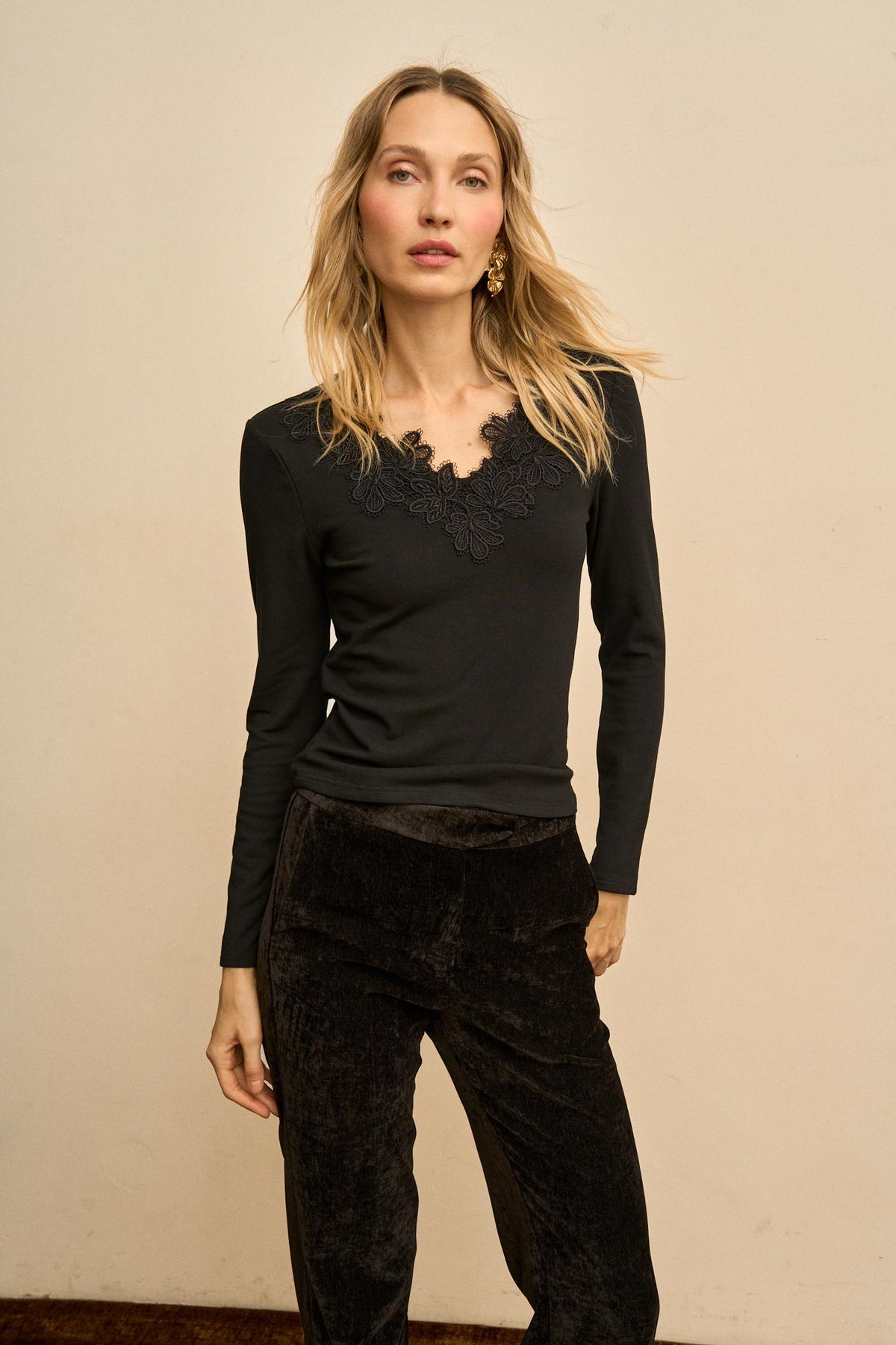 Top Encaje Floral Éliora
