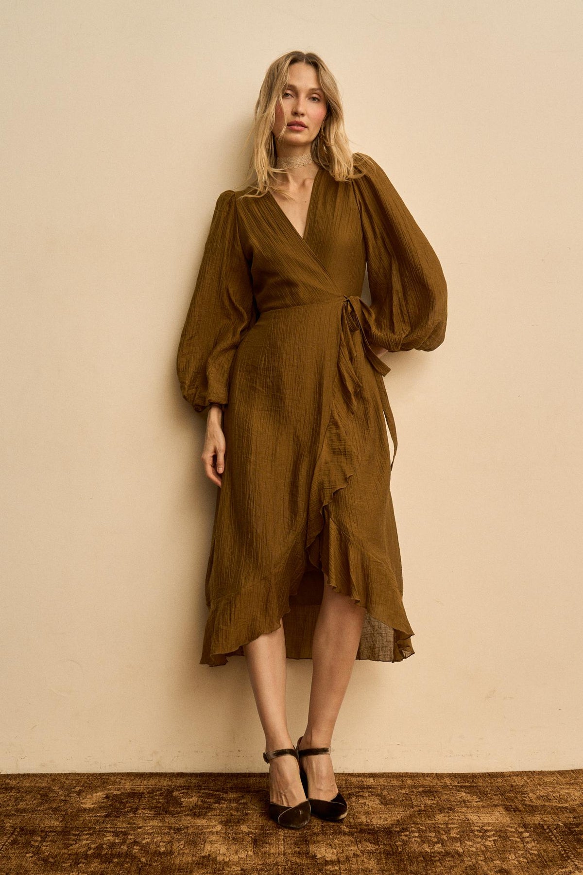 Vestido Bajo Escote Silvia