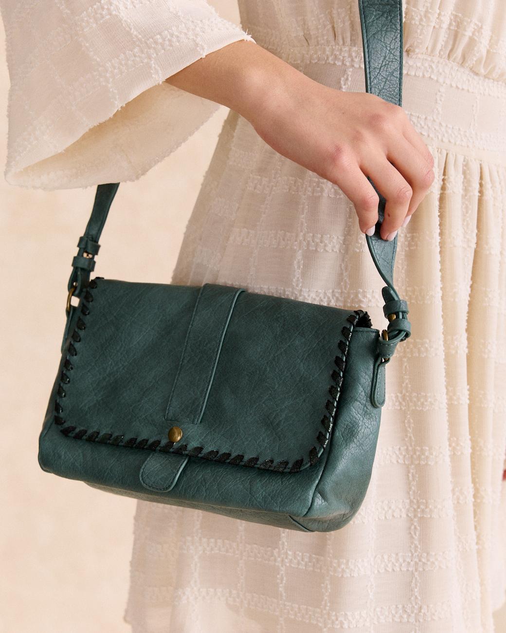 Bandolera Verde Lurex Rennes