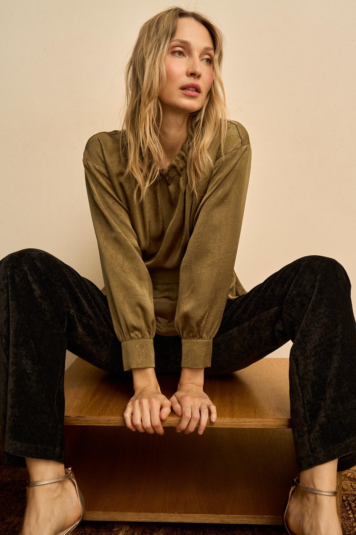 Blusa Fruncida Ondine