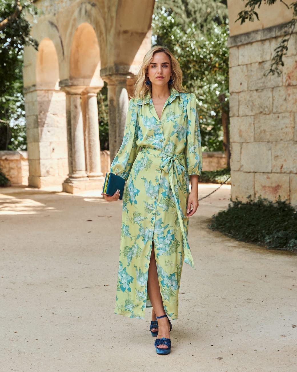 Vestido Flores Plenia