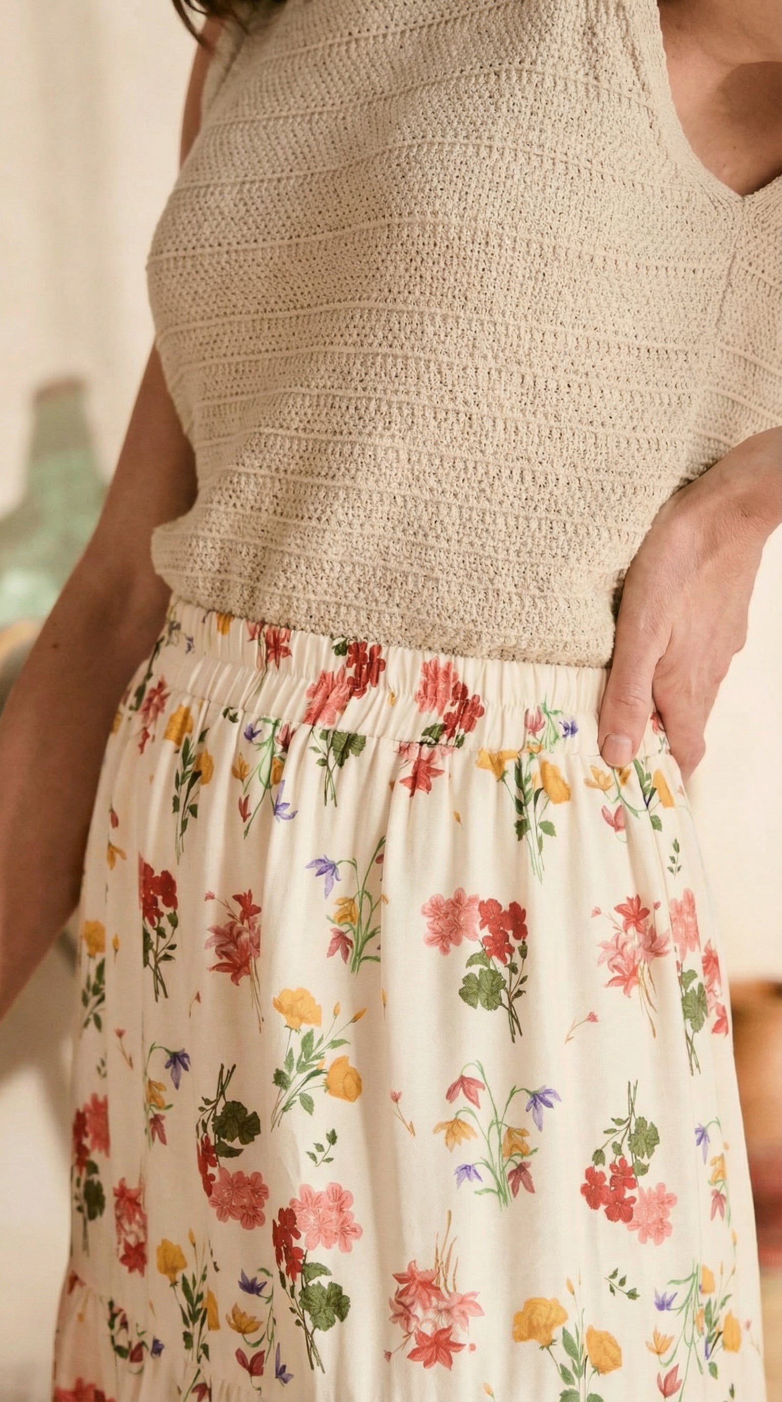 Falda Floral Nadia