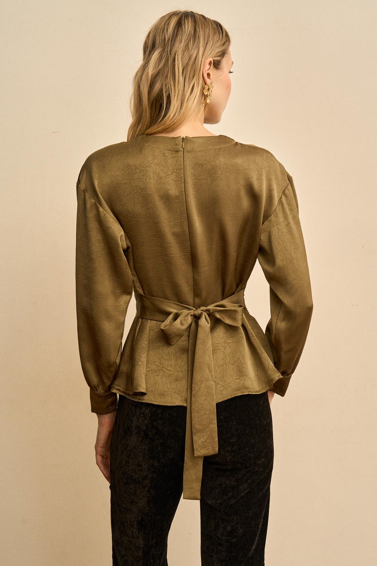 Blusa Fruncida Ondine