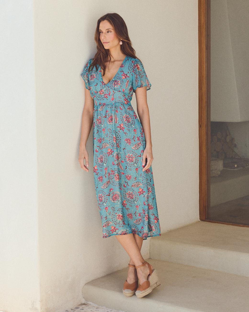 Vestido Midi Felina