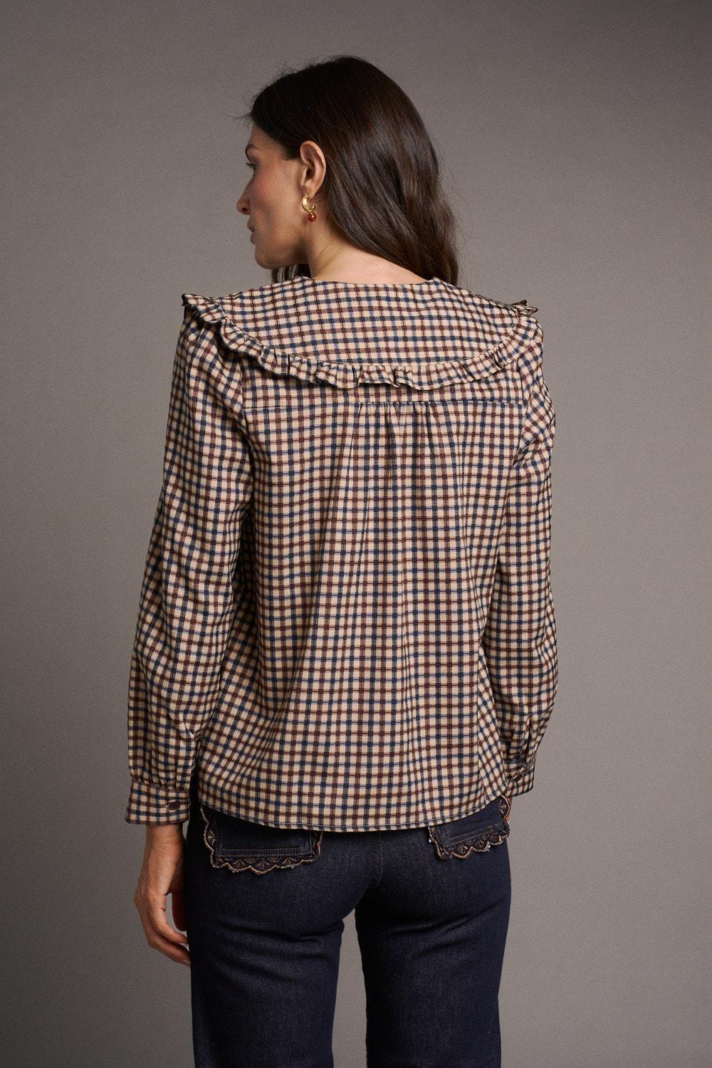 Blusa Cuadros Bérénice
