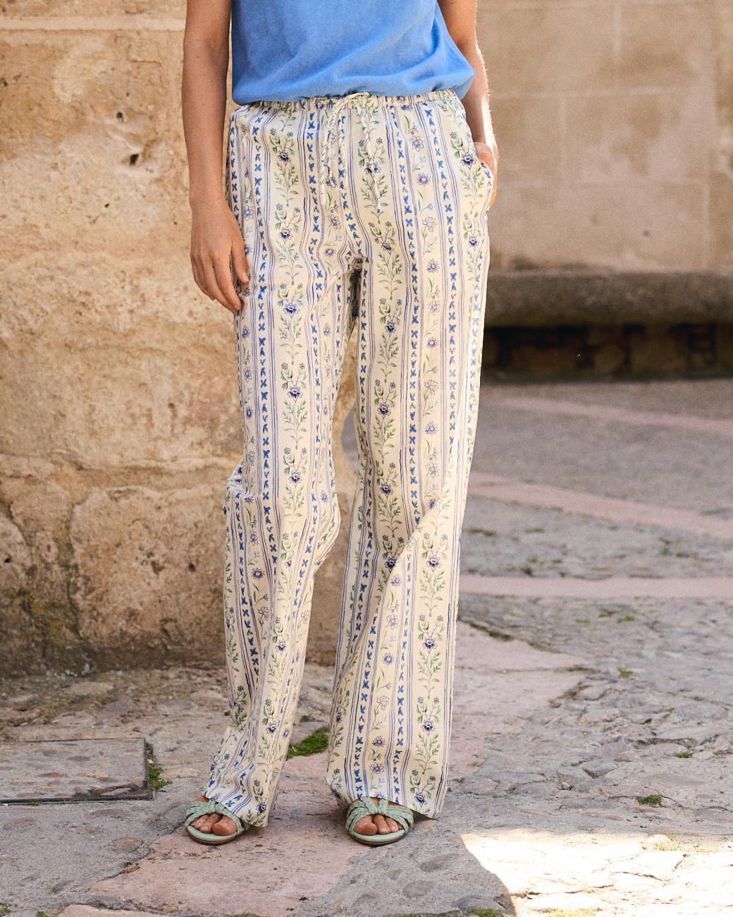 Pantalón Flores Elodi