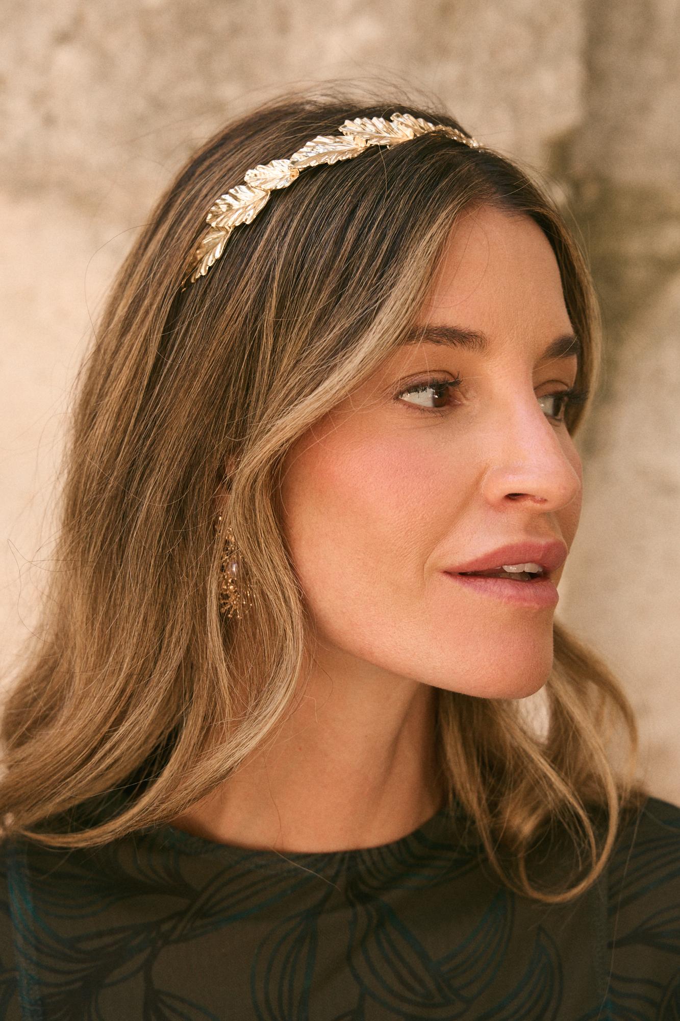 Diadema Hojas Wara