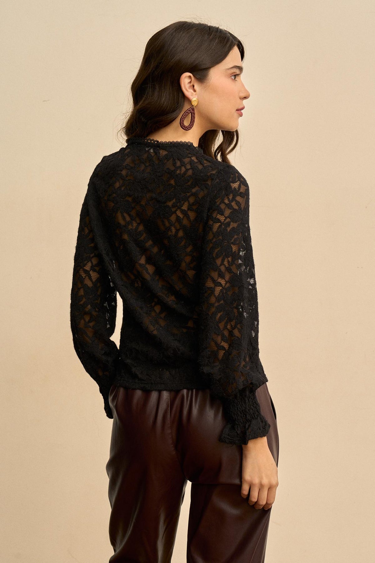 Blusa Encaje Floral Maëva