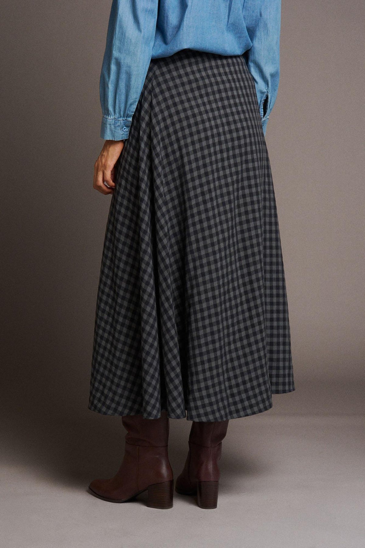 Falda Cuadros Margot