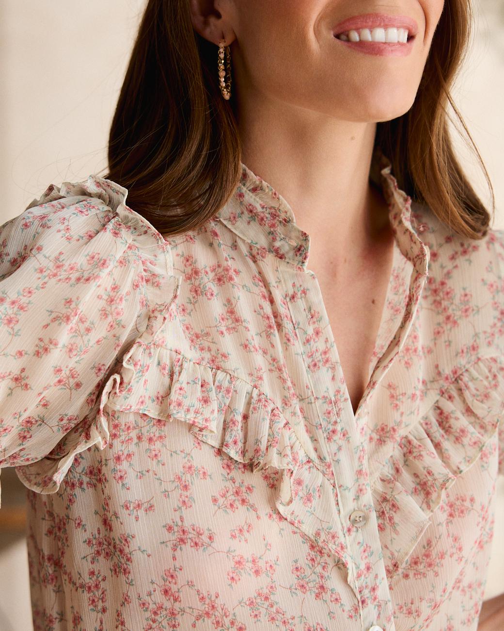 Blusa Flores Jasmine