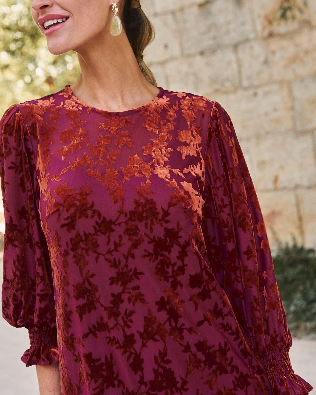 Vestido Flores Mápila