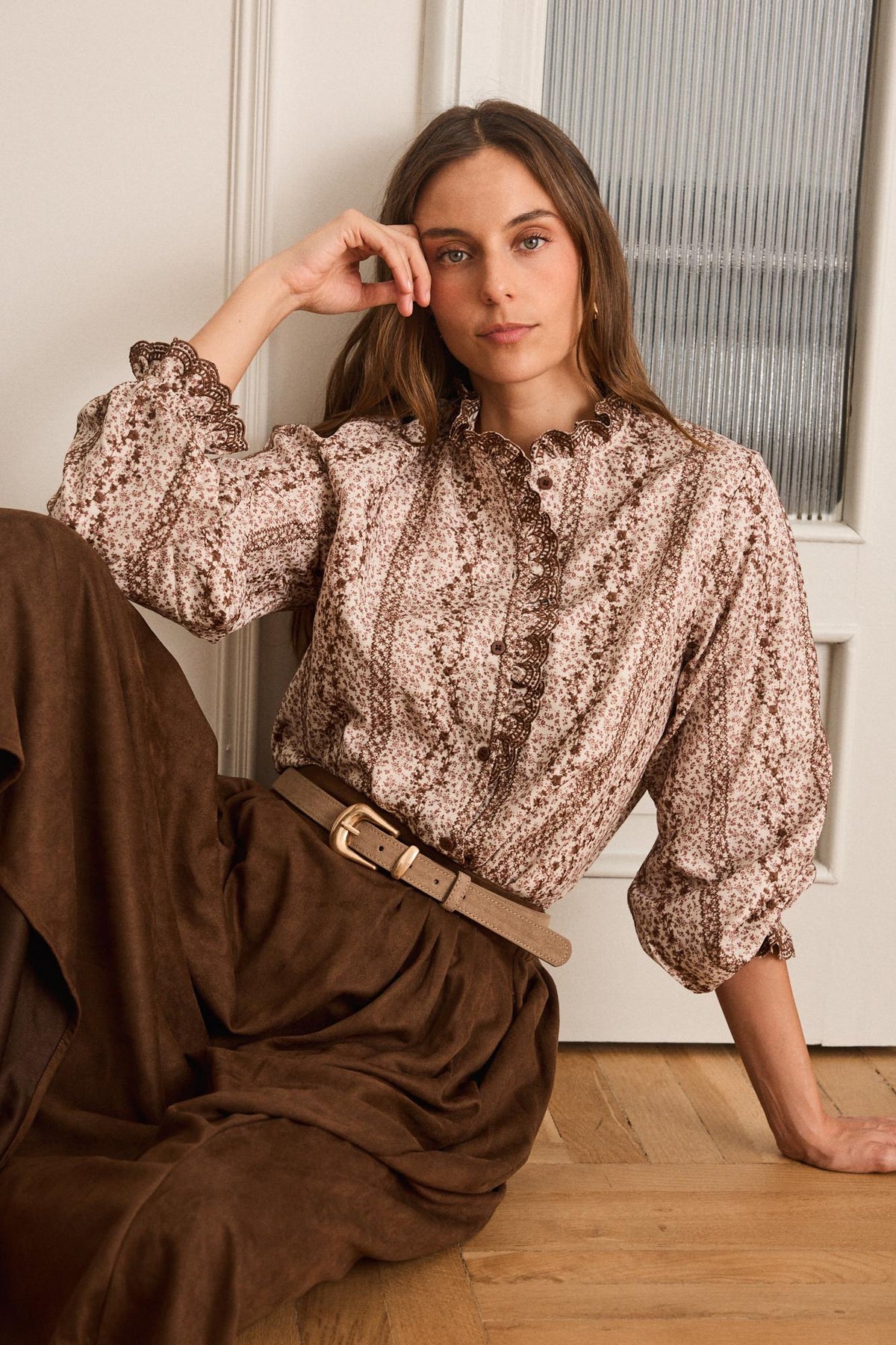 Camisa Flores Aveline