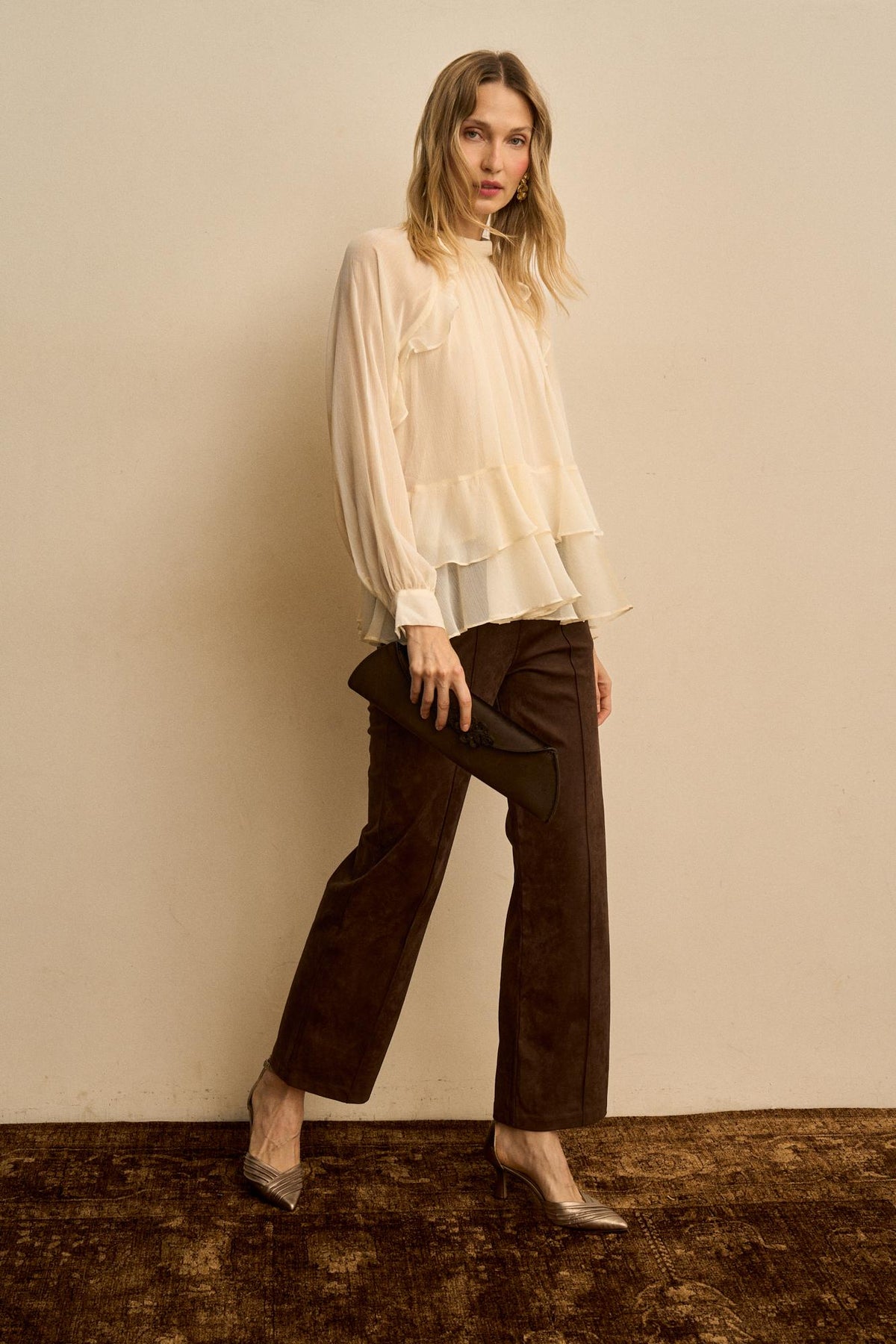 Blusa Volantes Elianeve