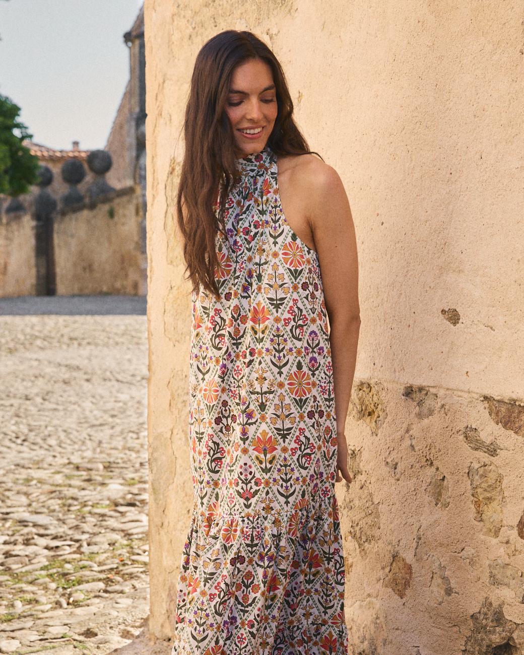 Vestido Halter Àgnes
