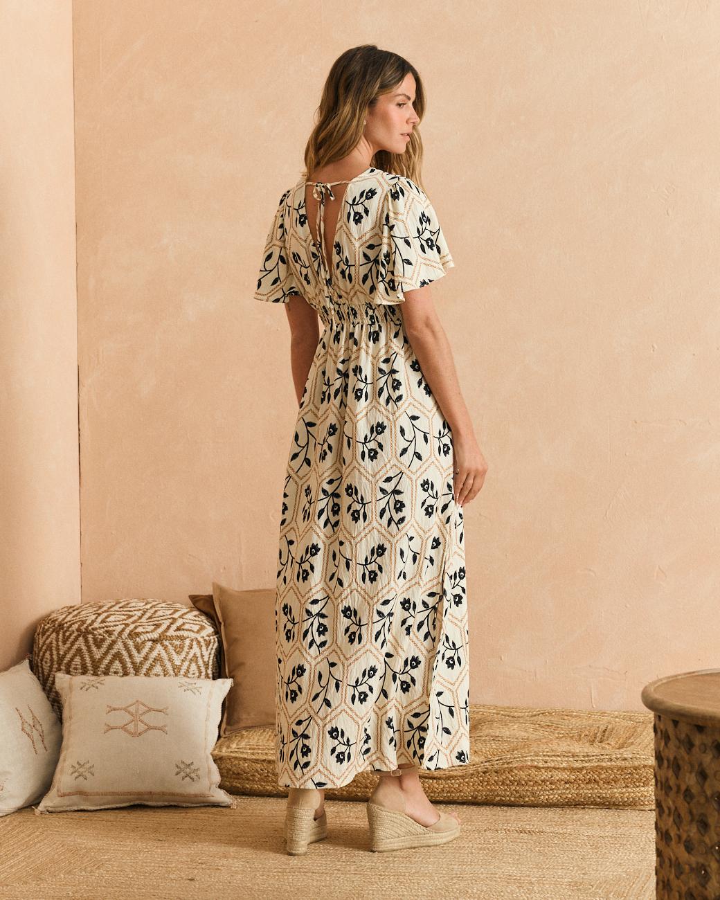 Vestido Beige Elsa