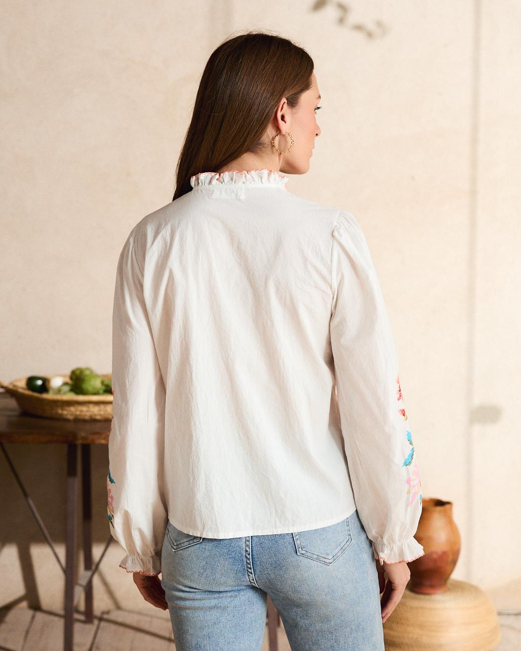 Camisa Bordado Fiona