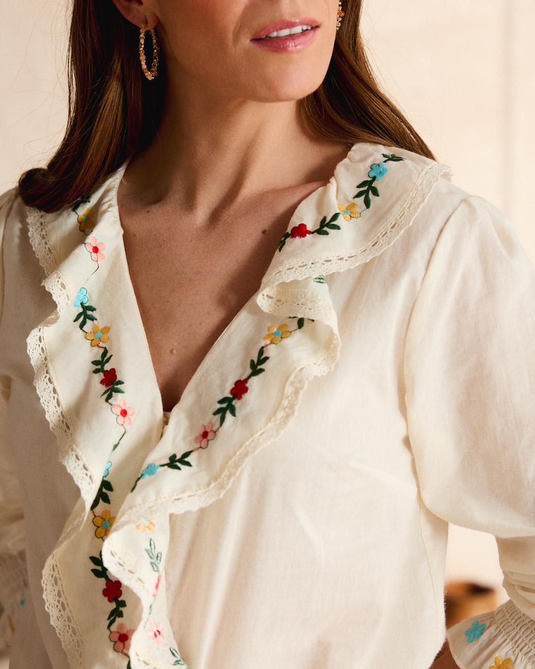 Camisa Volante Liliana