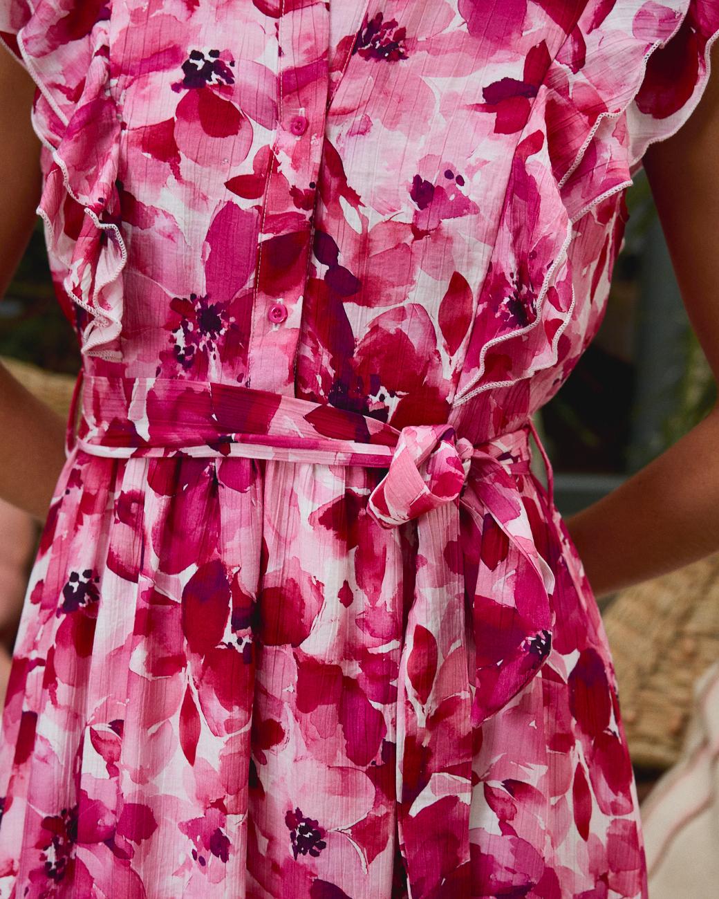 Vestido Estampado Sol