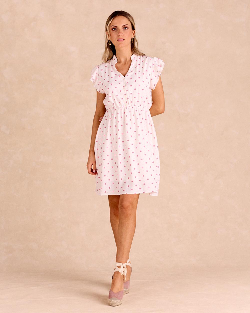 Vestido Corto Flores Daelia