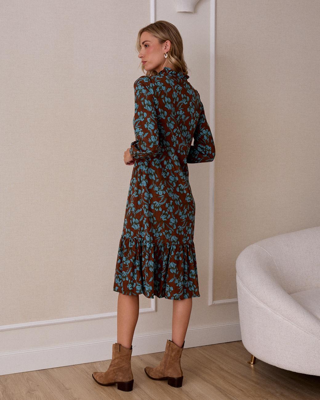 Vestido Volantes Zulea