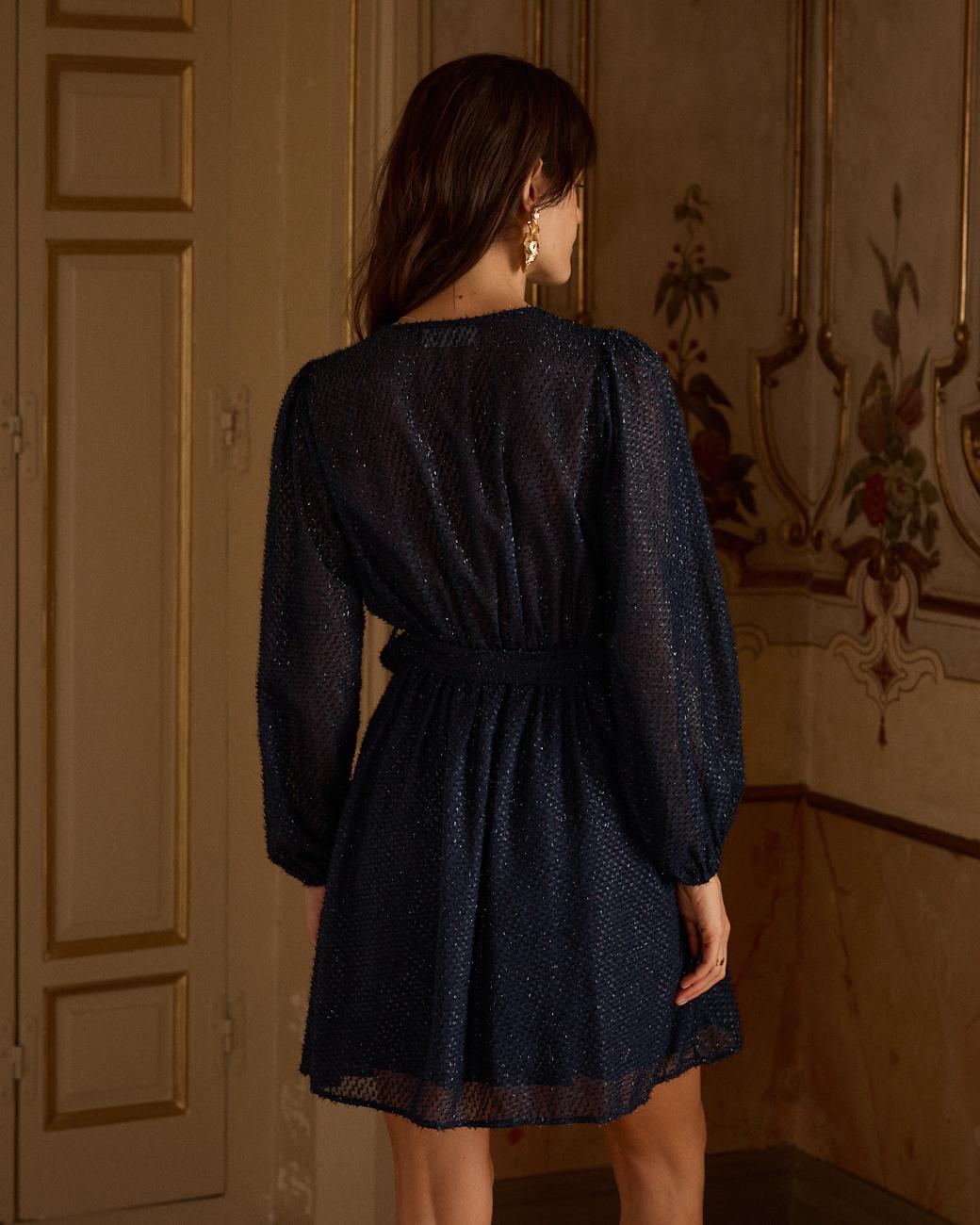 Vestido Corto Lurex Nerea