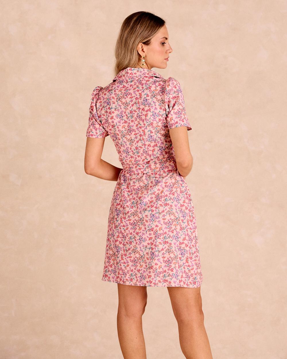 Vestido Corto Flores Lala