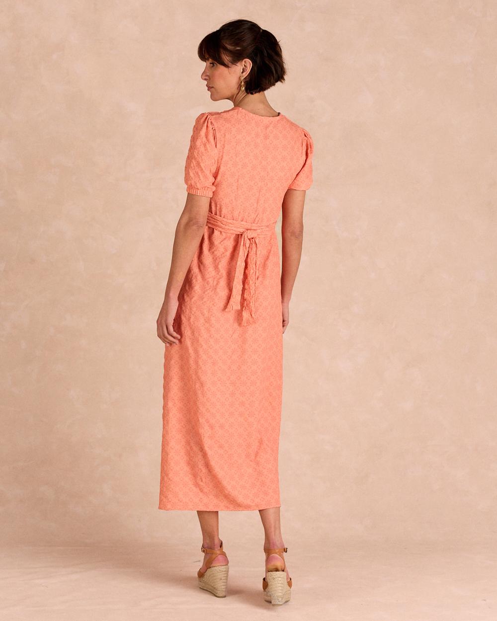 Vestido Naranja Mirela