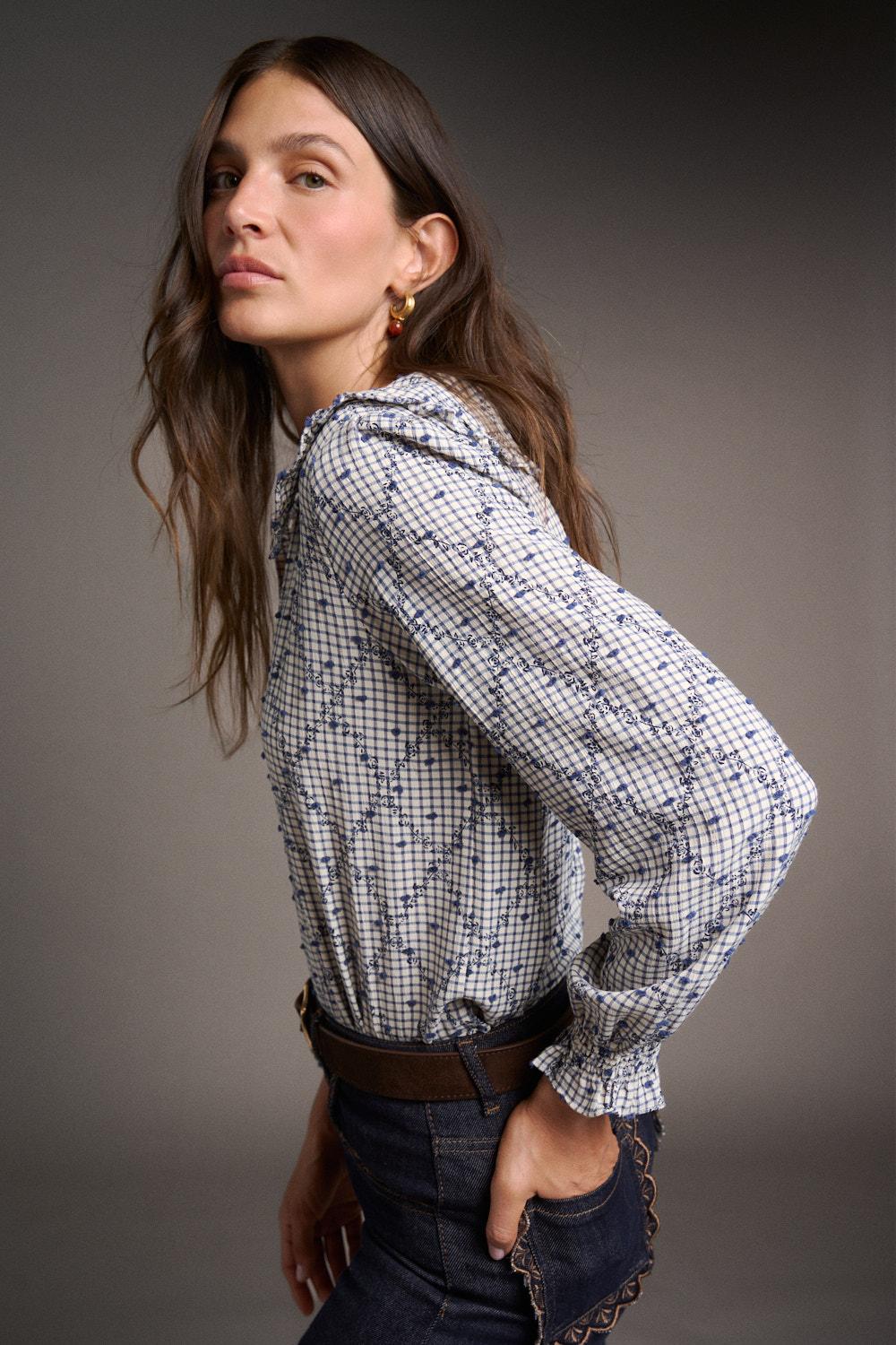 Blusa Plumeti Héloïse