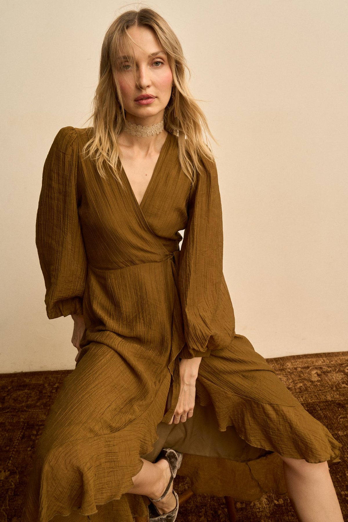 Vestido Bajo Escote Silvia