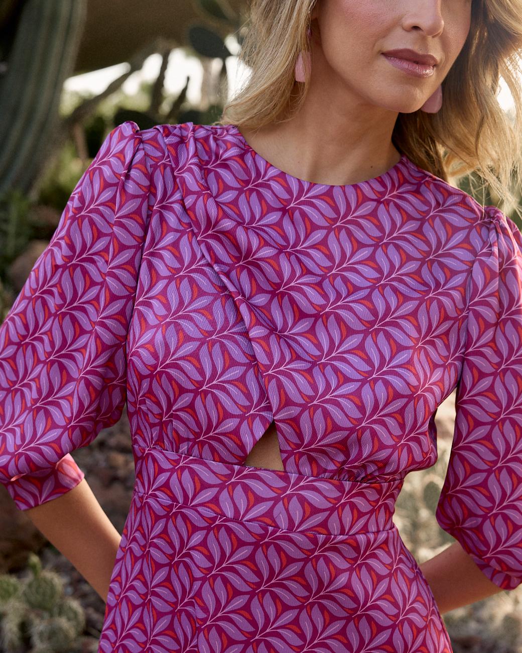 Vestido Estampado Maraba