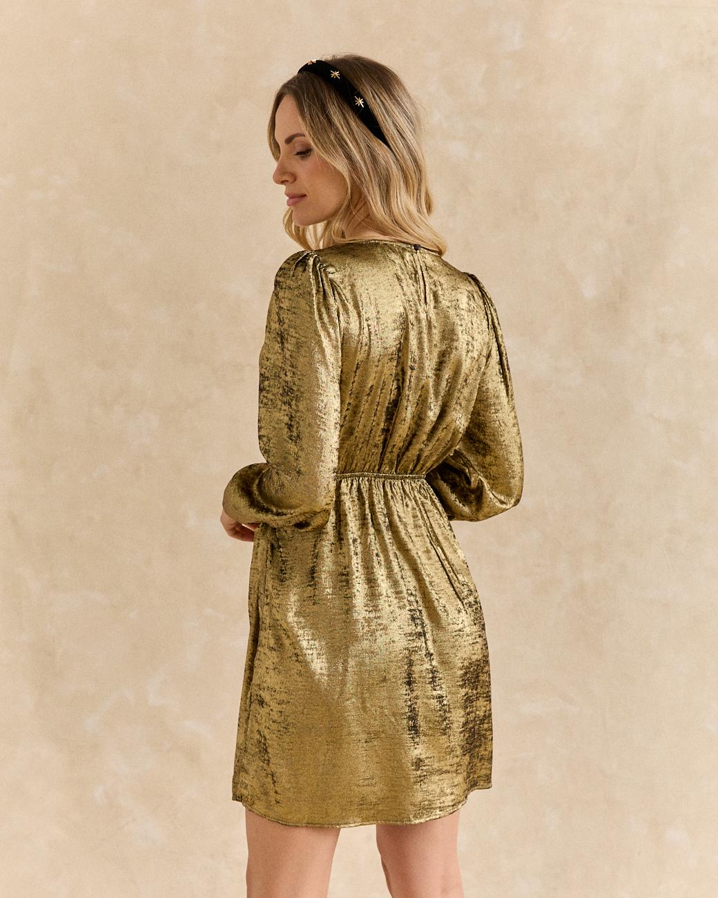 Vestido Dorado Melisa