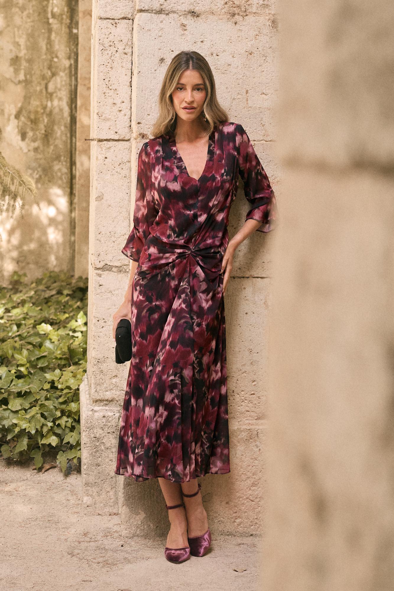 Vestido Invitada Corinto