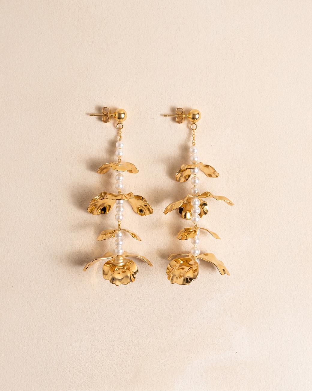 Pendientes Perlas Corintia