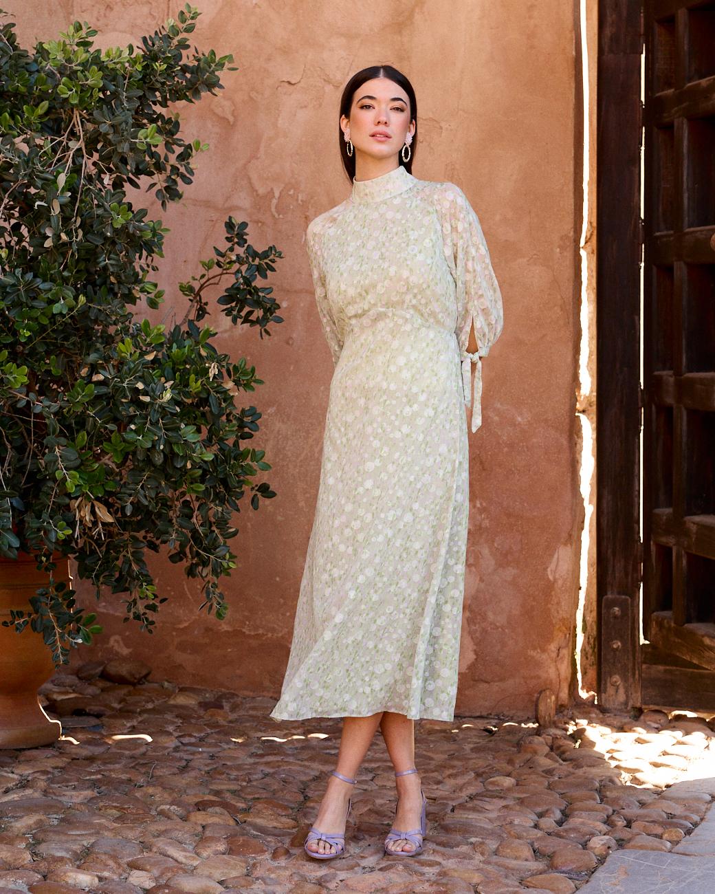 VESTIDO CUELLO FABIOLA