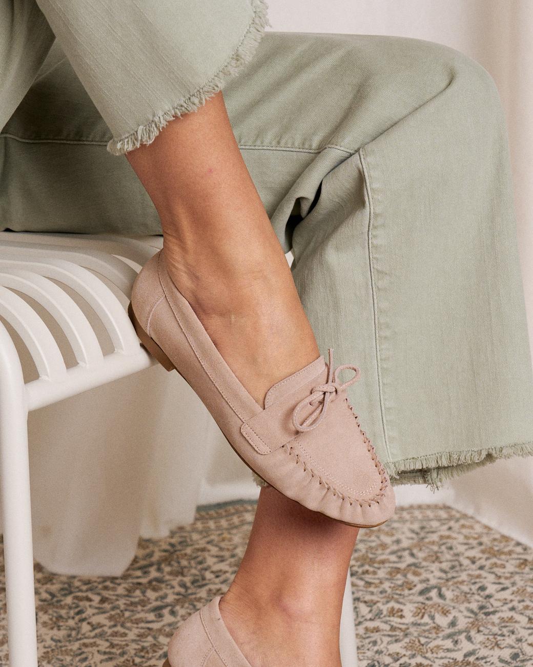 Mocasín Beige Bruna