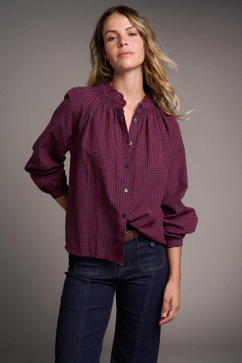 Blusa Vichy Colette