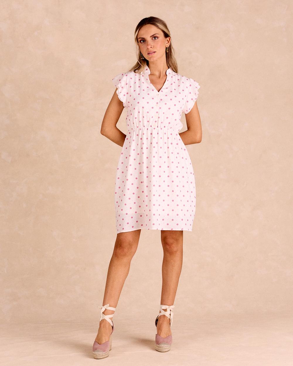 Vestido Corto Flores Daelia