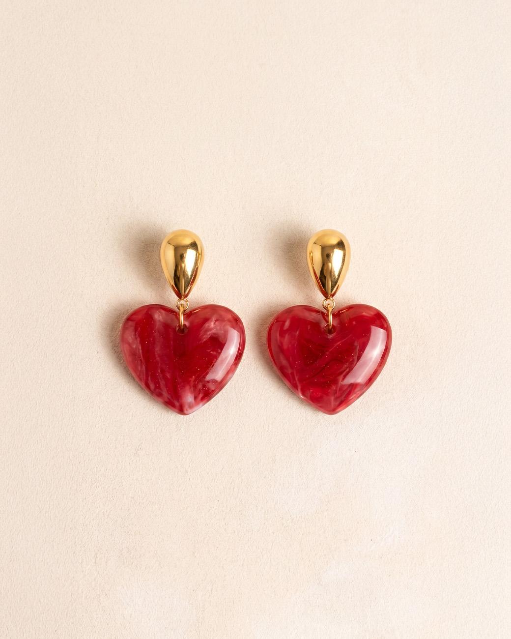 Pendientes Corazón Amara