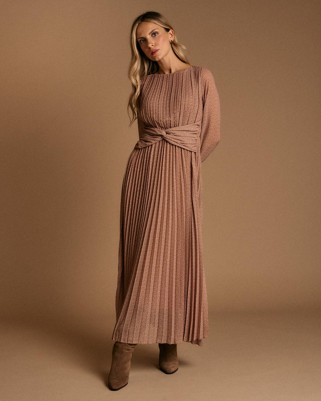 Vestido Plisado Minha