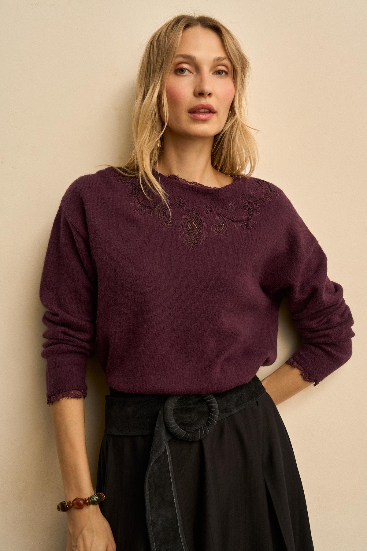 Jersey Cuello Calado Amaia