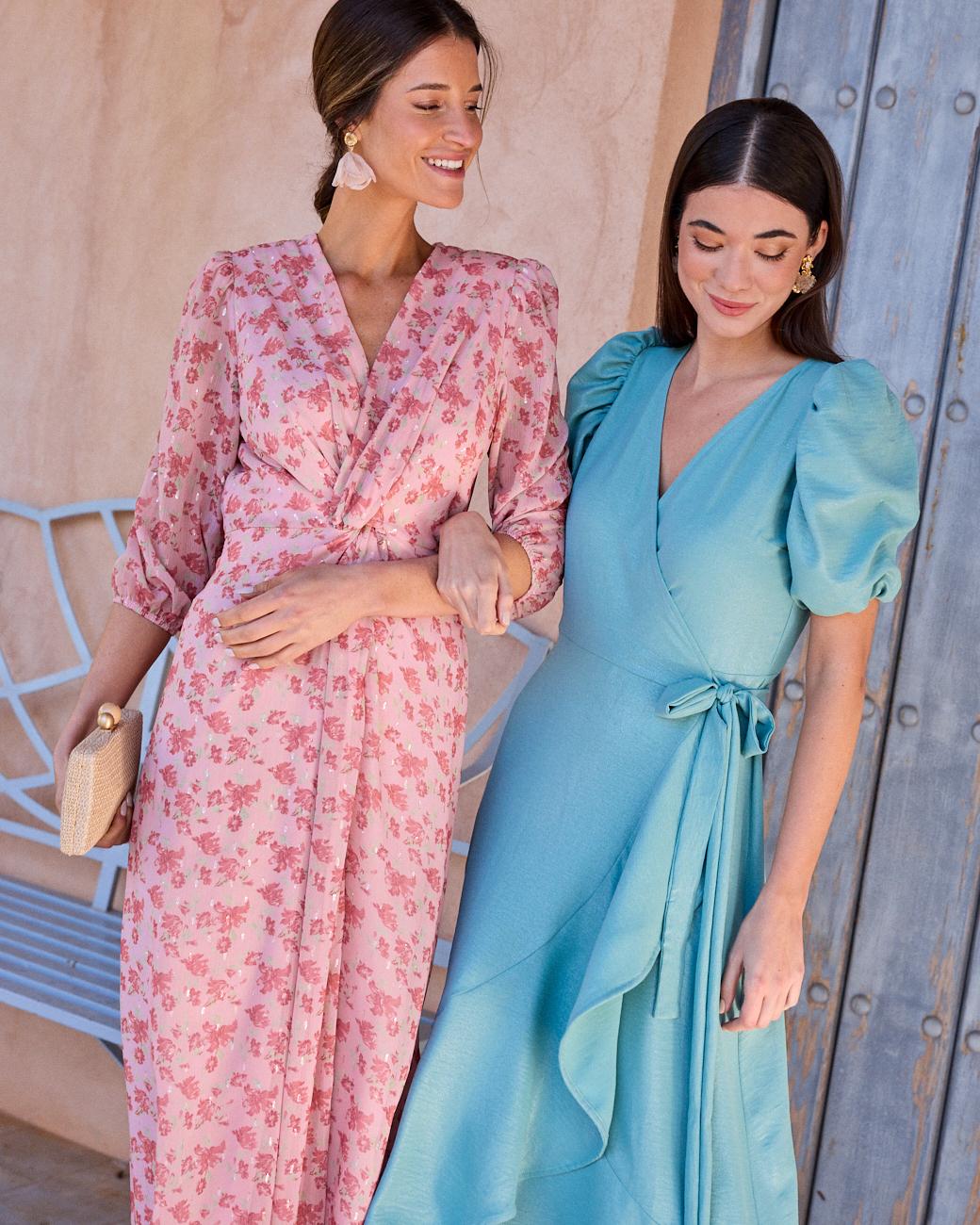 Vestido Escote Coppet