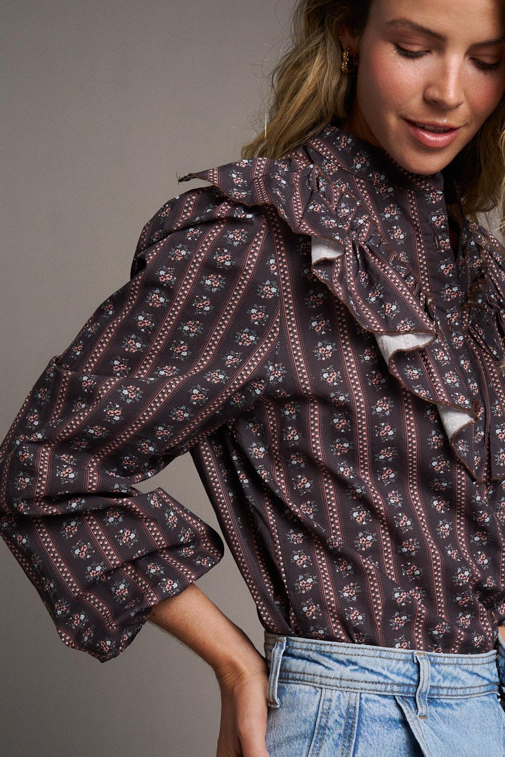 Camisa Floral Lucie