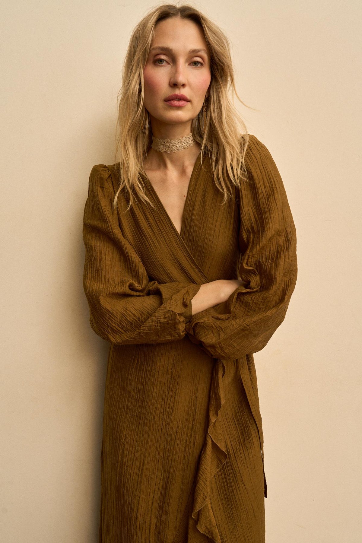 Vestido Bajo Escote Silvia