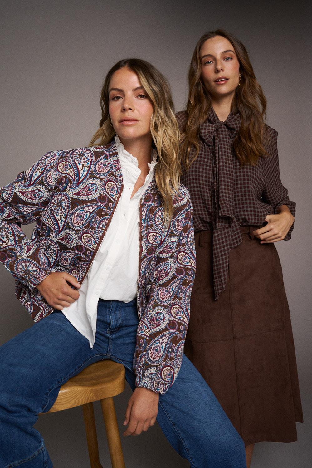 Chaqueta Paisley Adèle