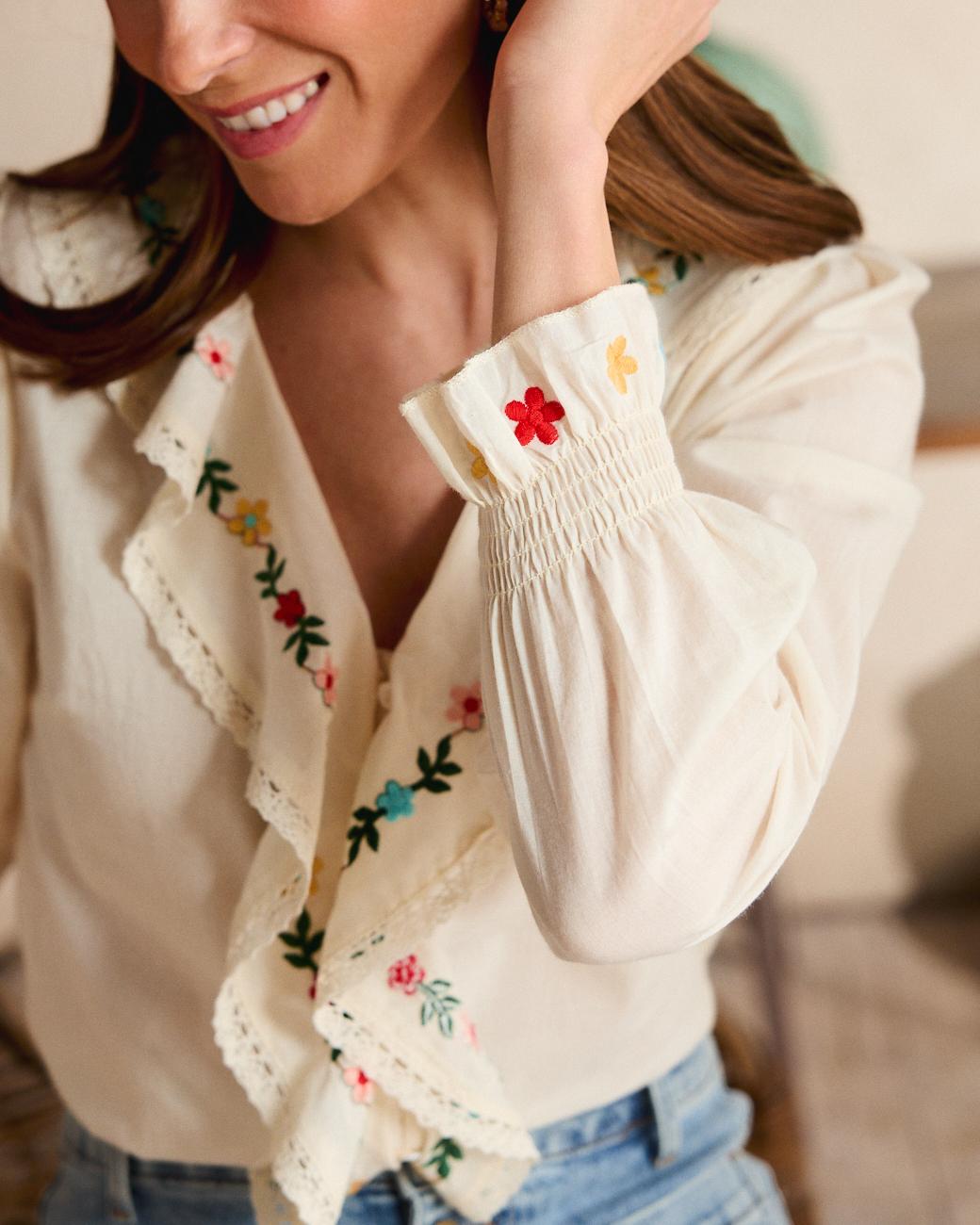 Camisa Volante Liliana