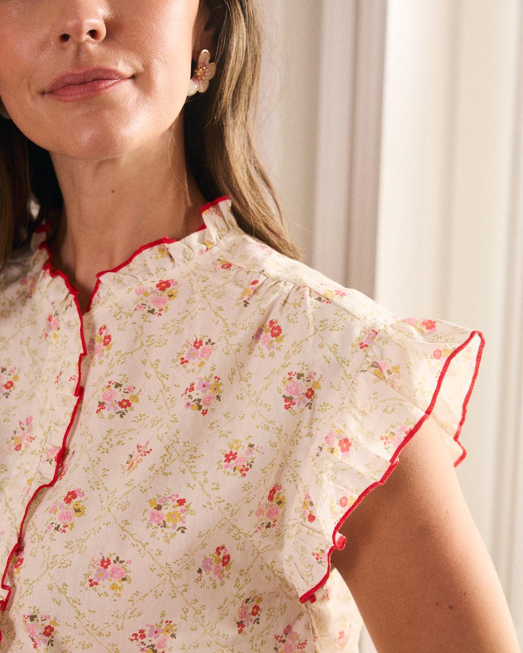 Camisa Flores Cassia