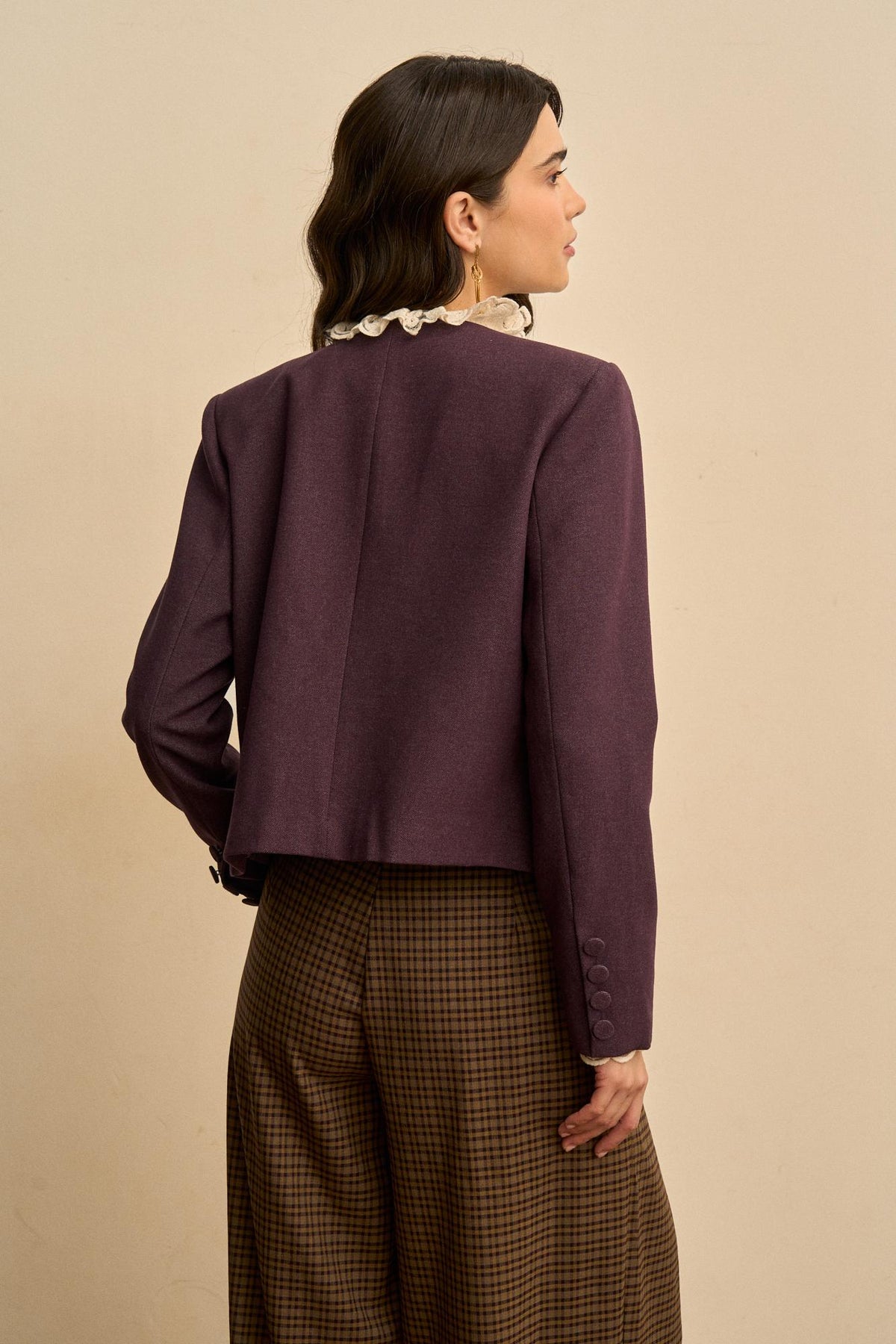 Chaqueta Cuello Redondo Esmée