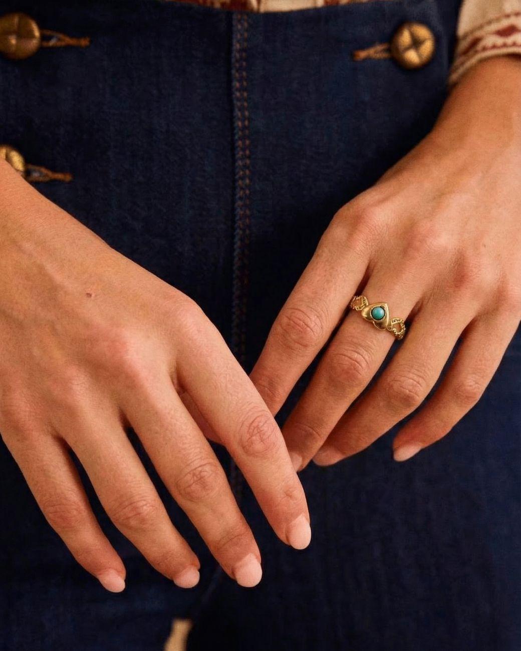 Anillo Corazón Mina