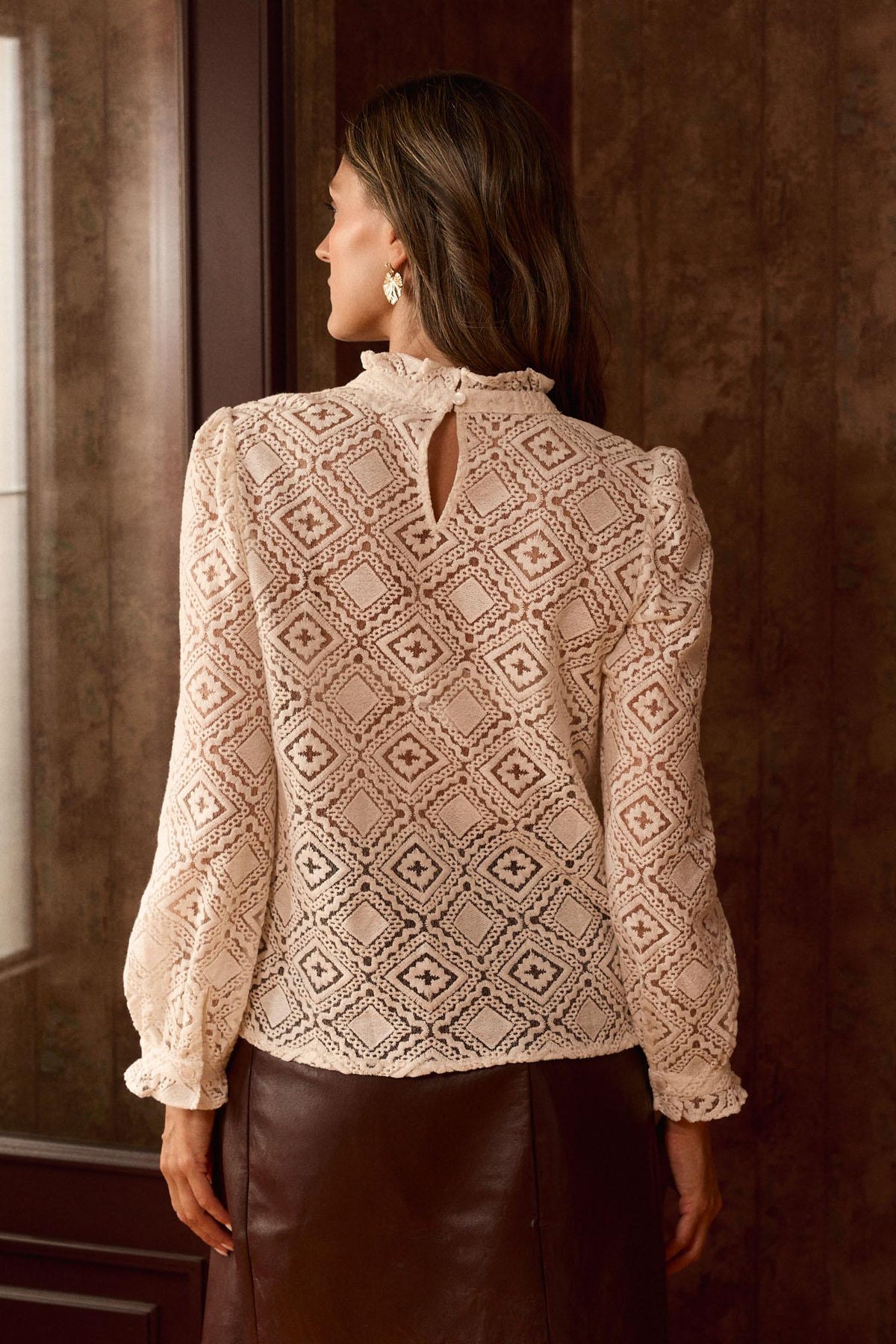 Blusa Encaje Tannia