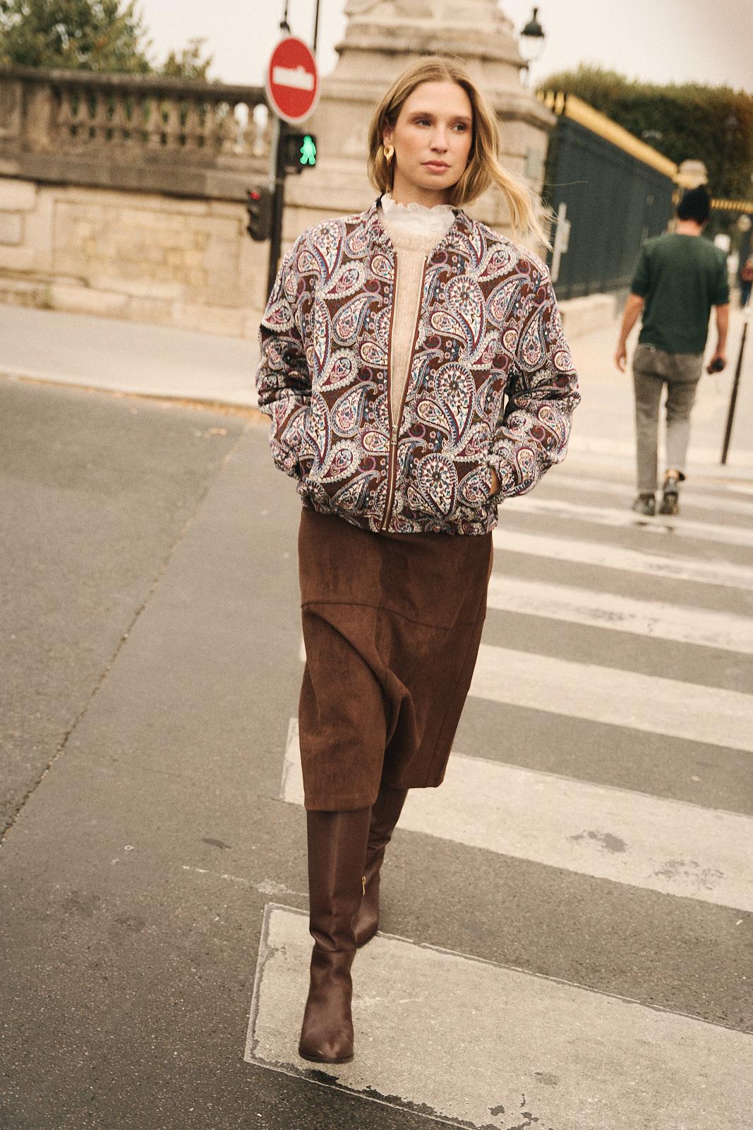Chaqueta Paisley Adèle